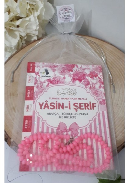 20 Adet Kese Içinde Tesbih ve Yasin 80 Sayfa