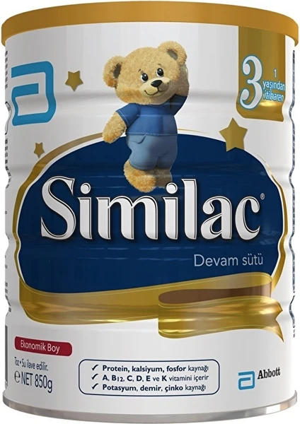 Devam Sütü 3 850 gr