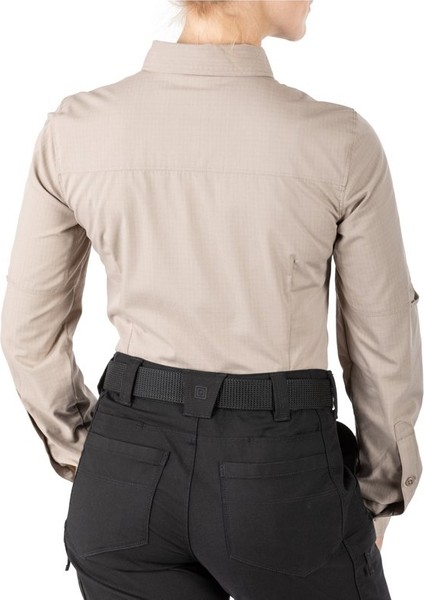 Model 5.11 Stryke Shirt Khaki Uzun Kol Bayan Gömlek modelleri