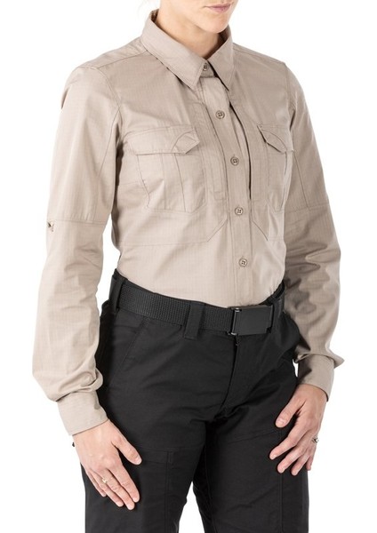 Model 5.11 Stryke Shirt Khaki Uzun Kol Bayan Gömlek fırsatları