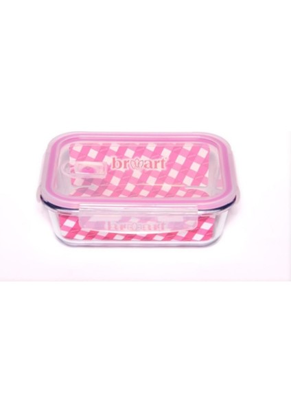 640 ml Plastik Kapaklı Saklama Kabı