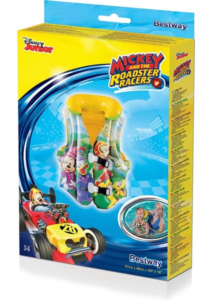 Bestway 51X46 cm Mickey Mouse Can Yeleği Bestway