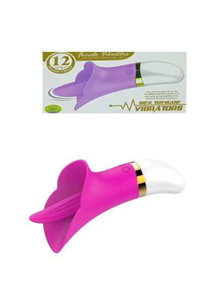 Dil Şeklinde 12 Hızlı Vibratör