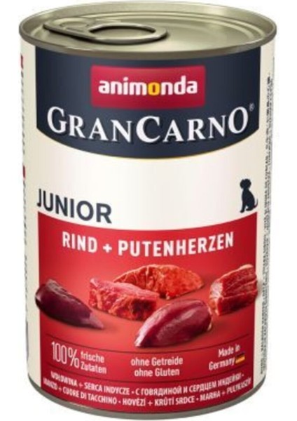 Gran Carno Sığır Etli/hindi Yüreği Yavru Konservesi 400 gr x 3