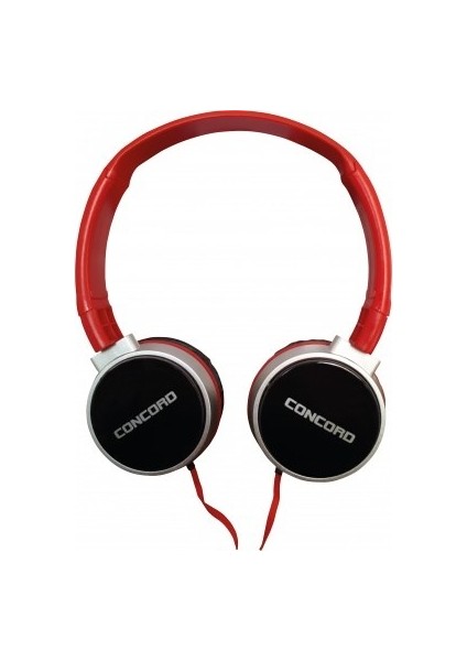 C-948 Mikrofonlu Stereo Sound Kulaklık Kırmızı