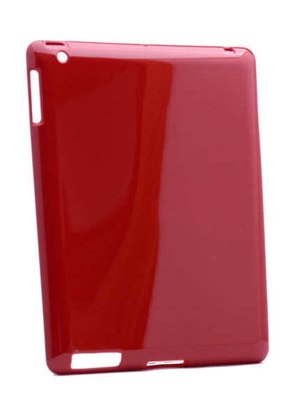 Apple iPad 2 3 4 Kılıf Fuchsia Tablet Süper Silikon Kapak