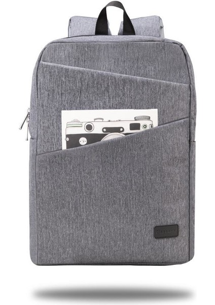 BP-RG104 Rovigo Serisi WTXpro Su Geçirmez Kumaş 15.6" Notebook-Laptop Sırt Çantası-Gri