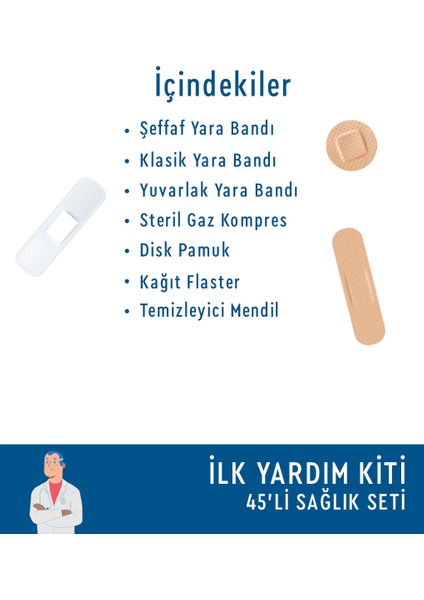 45'li Ilk Yardım Kiti
