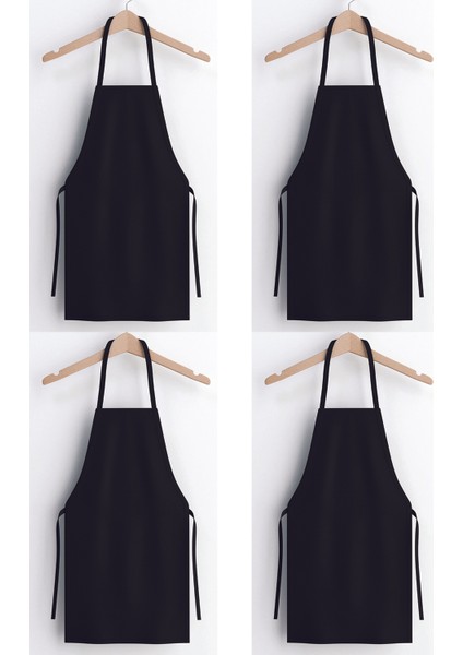 4 Adet Eko Mutfak Önlüğü Aşçı Önlüğü Chef Önlüğü Garson Önlüğü