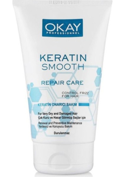 Keratin Smooth Onarici Saç Bakim Kremi 100 ml