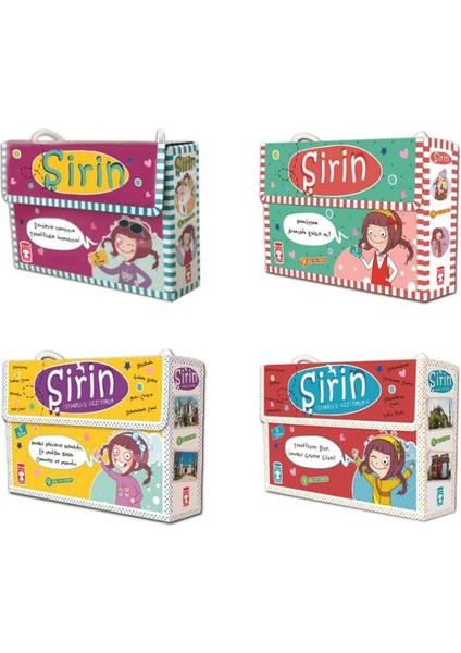 Timaş Şirin Istanbul’u Geziyorum & Iş Başında Serileri Tam Set (20 Kitap)
