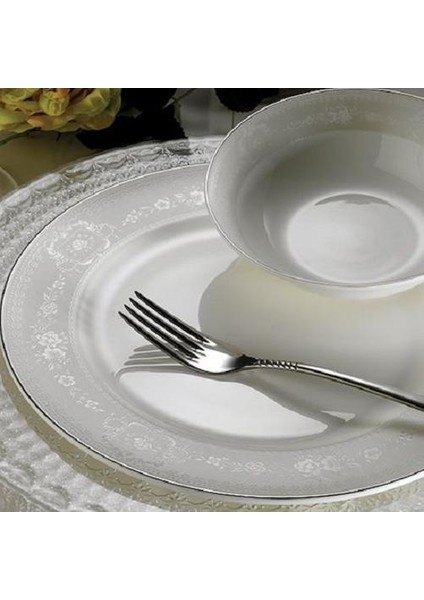 Bone Square 31021 Porselen 60 Parça Yemek Takımı