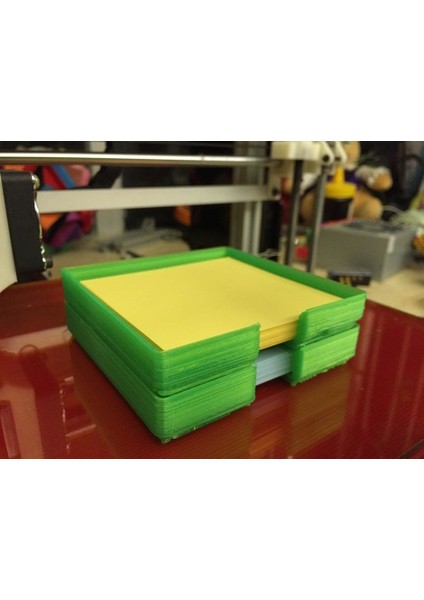Istiflenebilir Post-It Not Tutucu Plastik Aparat