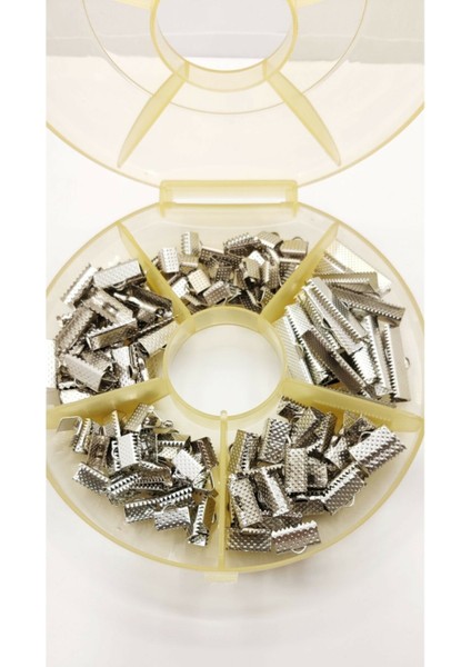 Kutulu Timsah Kapama Seti Kolye/bileklik Kapama Sıkma Seti 5 Farklı Boy