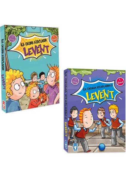 Timaş Levent İlk Okuma Kitaplarım 1. ve 2. Set 20 Kitap