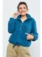 Zümrüt Yarım Fermuar Etek Ucu Büzgülü Kadın Polar Oversize Sweatshirt - 97171 5