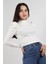 302BK080003 - 20413 Yarım Balıkçı Balon Büzgülü Karpuz Uzun Kol 2*2 Lyc Kaşkorse T-Shirt 2