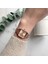 Minimal Kare Rose Gold Kadın Kol Saati 1