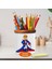 Pelerinli The Little Prince Ahşap Seramik Kalemlik - 8924117152 1