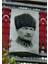 Atatürk Portre Poster Cephe Bayrağı - 2x3 Metre 2