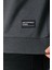 Metalic Erkek Antrasit Basic Bisiklet Yaka Sweatshirt 4