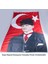 Kalpaklı Atatürk Poster Cephe Bayrak -300X450CM - 3x4,5 Metre 5