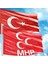 70X105CM Alpaka Kumaş Türk Bayrağı ve 70X105CM Raşel Kumaş Mhp Bayrağı 2 Bayrak Set 1
