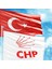 70X105 cm Alpaka Kumaş Türk Bayrağı ve 70X105 cm Raşel Kumaş Chp Beyaz Bayrak - 2 Bayrak Set 1