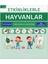 Etkinliklerle Hayvanlar - Türkçe İngilizce - 50 Çıkartma - Eğitici Aktivite Kitabı 1