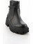 Siyah Siyah Süet Kadın Bot & Bootie K02586211509 2