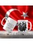 Asil Hediyelik Sivil Siyah Beyaz Mustafa Kemal Atatürk - Atatürk'ün Sözleri -Kupa Bardak 1