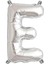 Harf Folyo Balon E Harfi Gümüş Renk 100 cm - 40" 1