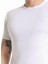 Erkek Pamuk+Likralı Düz Tişört 3