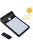 3.8W 48 Two-Color Leds Remote Control Edition Outdoor Waterproof Solar Wall Light(Black) (Yurt Dışından) 1