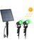 6W One For Two Solar Spotlight Light Control Induction Lawn Lamp, Luminous Flux: 300-400LM (Green Light) (Yurt Dışından) 1