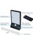 3.8W 48 Two-Color Leds Remote Control Edition Outdoor Waterproof Solar Wall Lighte, Luminous Flux: 450LM(BLACK) (Yurt Dışından) 3
