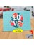Çiçek Zemin Love Yazılı 99 Parça Puzzle Yapboz TABLO-52683-127 1