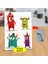 Rengarenk Sevimli Canavarlar 99 Parça Puzzle Yapboz TABLO-99-169 1
