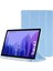 Samsung Galaxy Tab A7 T500 10.4" Uyumlu Origami Kalemlikli Pu Deri Arkası Yumuşak Silikon Kılıf 1