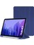 Samsung Galaxy Tab A7 T505 10.4" Uyumlu Origami Kalemlikli Pu Deri Arkası Yumuşak Silikon Kılıf 1