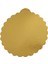Dekoratif Pasta Altlığı Yuvarlak Gold 22 cm 2