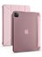 Apple iPad Pro 12.9 2020 Kalem Bölmeli Tri Folding Standlı Kılıf A2229 A2069 A2232 A2239 Rose Gold 1