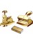 El Casco Set-7-L Masaüstü Zımba Delgeç Seti Gold 2