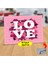 Çiçekli Zeminde Love Yazılı 99 Parça Puzzle Yapboz TABLO-8027375 1