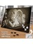 Angel - Melek - Taş Biblo - Heykel -Sanat Yapboz -Ayak Destekli Çerçeveli 240 Parça Puzzle 1