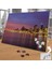 Kızıl Gökyüzü ve Şehir Manzarası 240 Parça Puzzle YAPBOZ-74610 2