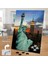 Asil Hobi Özgürlük Heykeli - Newyork -Şehir -Manzara Yapboz-Ayak Destekli Çerçeveli 240 Parça Puzzle 2