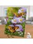 Renkli Çiçekler ve Kelebekler 240 Parça Puzzle YAPBOZ-19706483 2