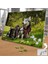 Ormanda Husky ve Yavru Köpek 240 Parça Puzzle YAPBOZ-74968 2