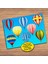 Renkli Uçan Balonlar Çocuklara Özel Puzzle Yapboz TABLO-77PZ 1